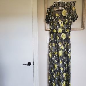 Sheer black LuLaRoe dress